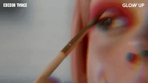 Glow Up Make-Up GIF by BBC Three