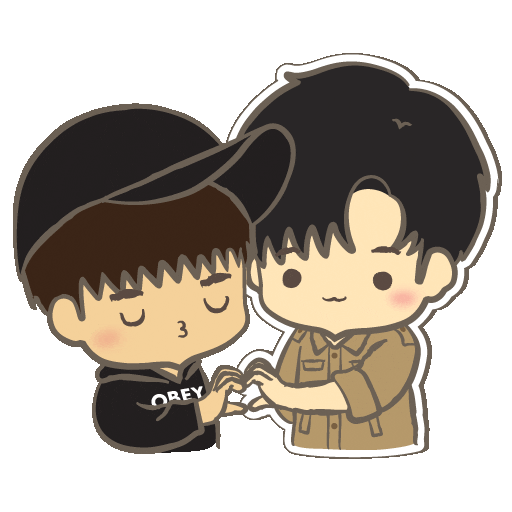 In Love Friends Sticker