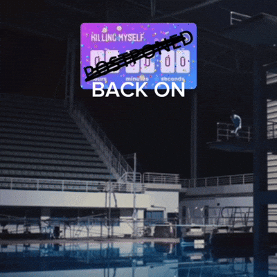 Jumping To Pool GIF