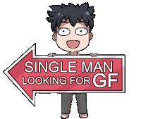 Looking Girl Friend Sticker by Jin