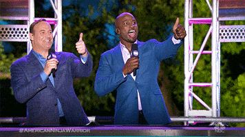 happy american ninja warrior GIF by NBC