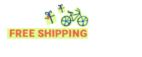 Bike Free Shipping Sticker by Bluehouse World