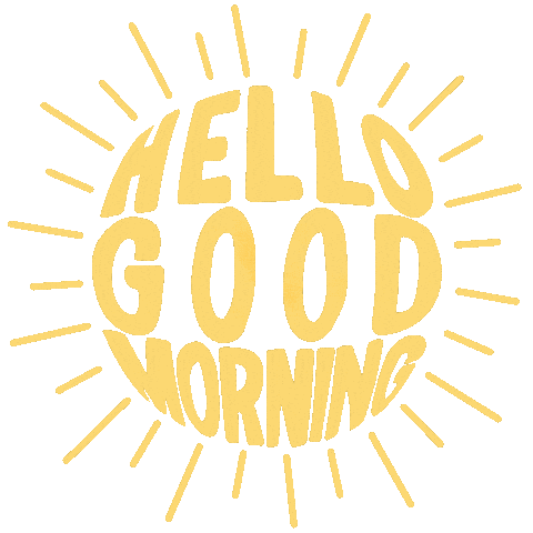 Happy Good Morning Sticker by irinaH