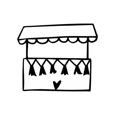 KINDERFESTIVAL family shopping market exhibition Sticker