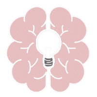 Idee Licht Sticker by Katrin de Buhr