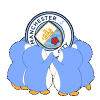 Manchester City Football Sticker by Pudgy Penguins