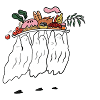 Hungry Christmas Sticker by Snackfood