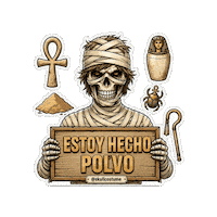 Skull No Puedo Mas Sticker