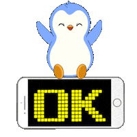 Happy All Good Sticker by Pudgy Penguins