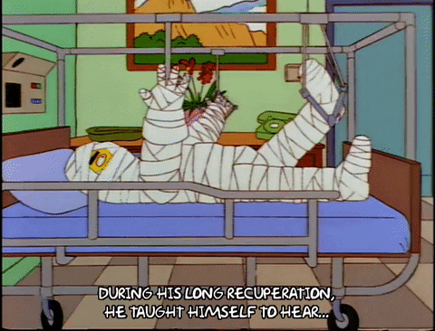 Season 8 Hospital GIF by The Simpsons