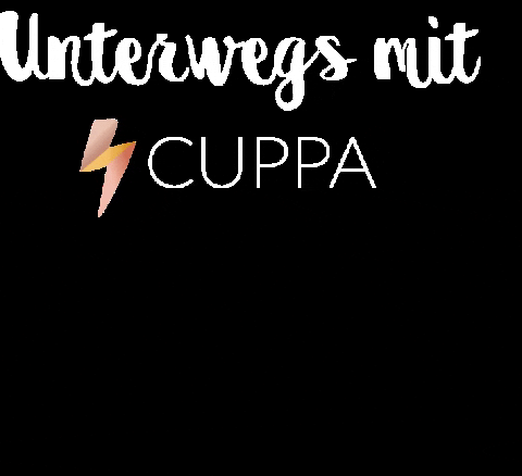 getcuppaapp giphygifmaker giphyattribution cuppa unterwegs GIF