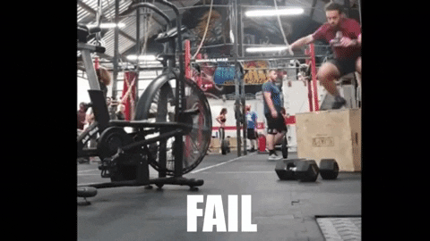 TheBoxCrossFitLimoges giphygifmaker sport fun fail GIF