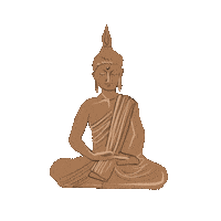 Yoga Meditation Sticker