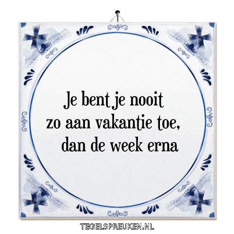 Weekend Humor Sticker by Tegelspreuken.nl