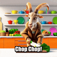 Chop Chop Cooking GIF by Radiantelope