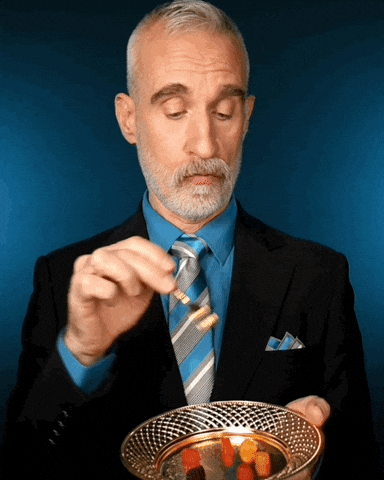 Rich Man Eating GIF