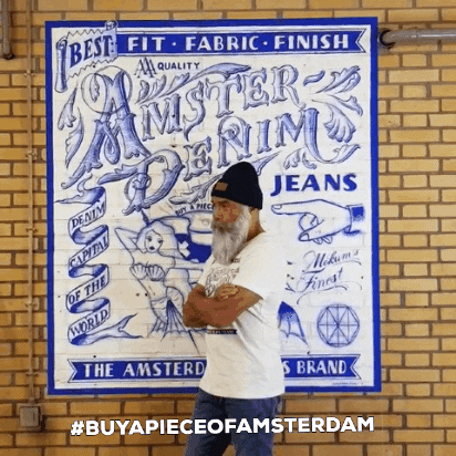 Beard Amsterdam Jeans GIF by Amsterdenim
