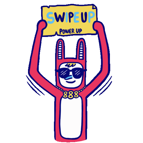 Swipe Tag Sticker by Smartfren 4G