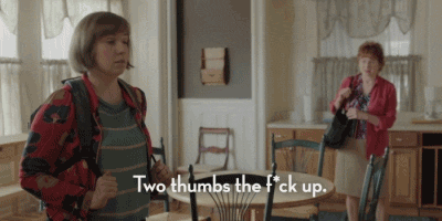 two thumbs the fuck up GIF by Girls on HBO