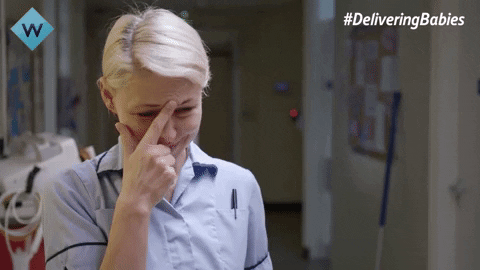Emma Willis Delivering Babies GIF by UKTV