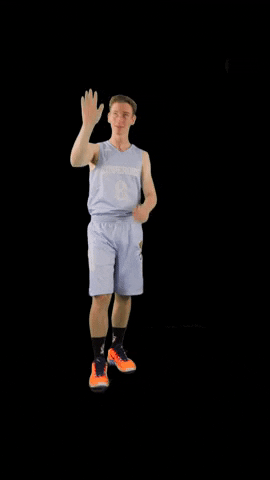 acslsports giphyupload basketball clap high five GIF
