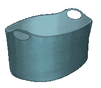 Moliboshka blue laundry ikea корзина Sticker