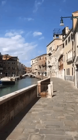 'Very Sad and Quiet': Italy Lockdown Leaves Venice Deserted