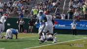football athletics GIF by GreenWave