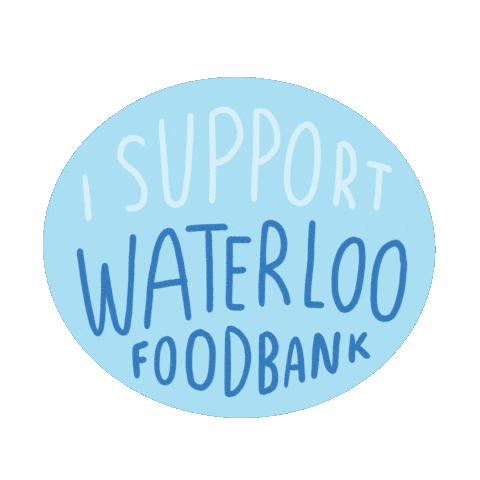 waterloofoodbank giphyupload Sticker