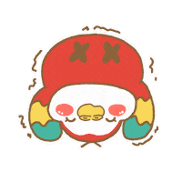 Torichans bird training 鳥 運動 Sticker