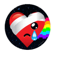 Heart Love Sticker by PEEKASSO