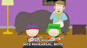 stan marsh clapping GIF by South Park 