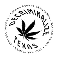 DallasCountyDemocraticParty dcdp dallascountydemocraticparty dallasdemocrats dallas county democratic party Sticker