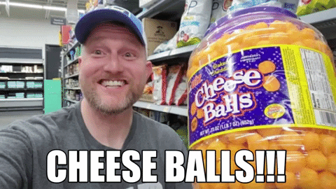 Cheeseballs GIF by Kid-A-Loo