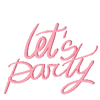 letspartyshop party shop glitter diy Sticker