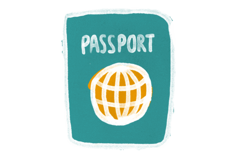 Passaport Sticker by TheBouqsCo