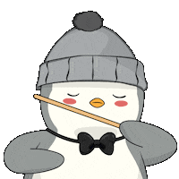 Conducting Playing Music Sticker by Pudgy Penguins