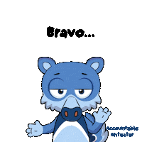 Bravo Slow Clap Sticker by VeeFriends
