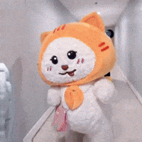 Scared Mascot GIF