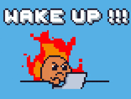 Angry Wake Up GIF by Potatozzz by 9GAG