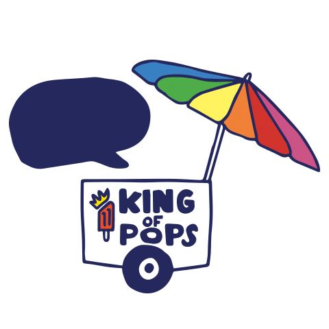 Ice Cream Popsicle Sticker by King of Pops