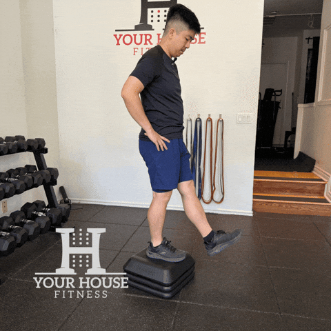 Knee Pain Single Leg GIF by Your House Fitness