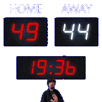 44 Away Sticker