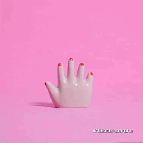 Fashion Hand GIF by linastopmotion