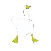 Duck Dancing Sticker
