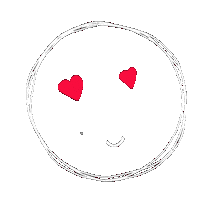 frankiegerrard1234 love heart face eyes Sticker