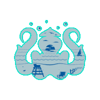 Jersey Shore Beach Sticker by Cape May Brewing Co.