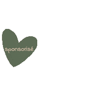 Coeur Vert Sticker by Marion Grassia