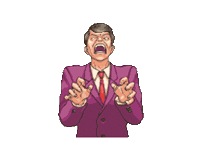 shocked STICKER