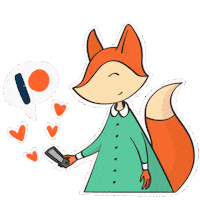 Social Media Thank You Sticker